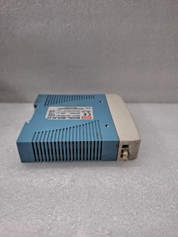 DIN rail power supply MEAN WELL MDR-20-24 switching power supply power supply 24
